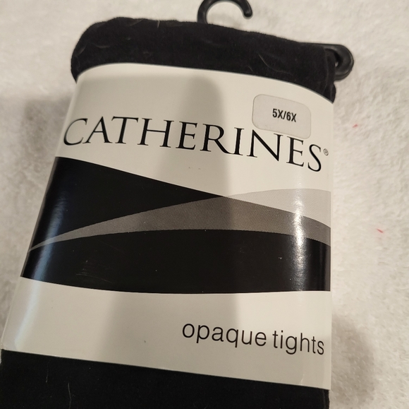 Catherines Other Plus Dark Navy Opaque Tights Poshmark